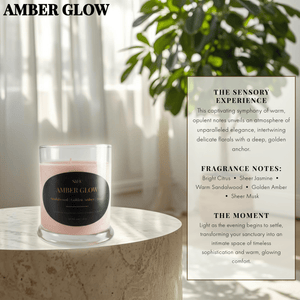 Amber Glow | Hand-Poured Candle