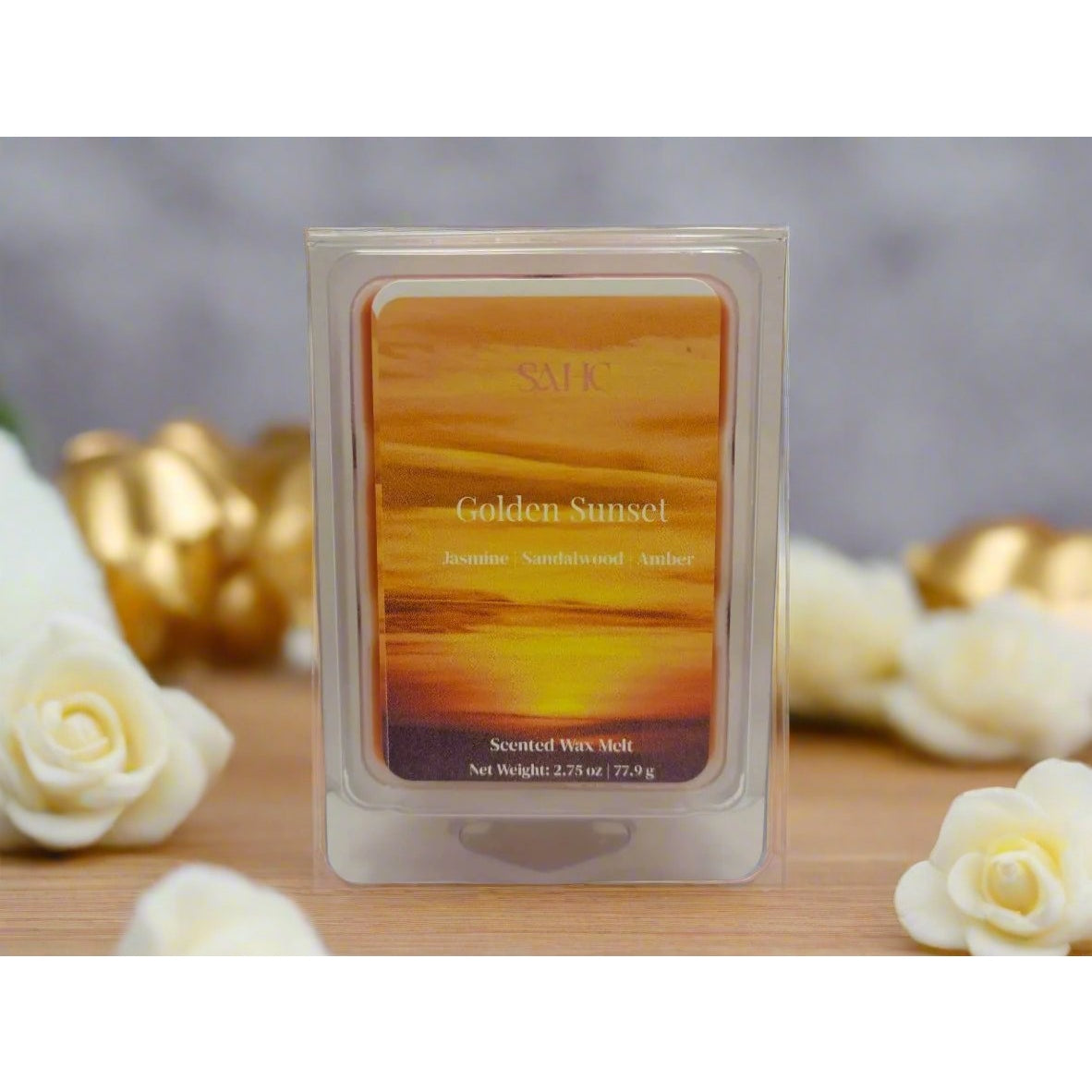 Private Label - Amber and Musk Scented Wax Melts | Pack of 100