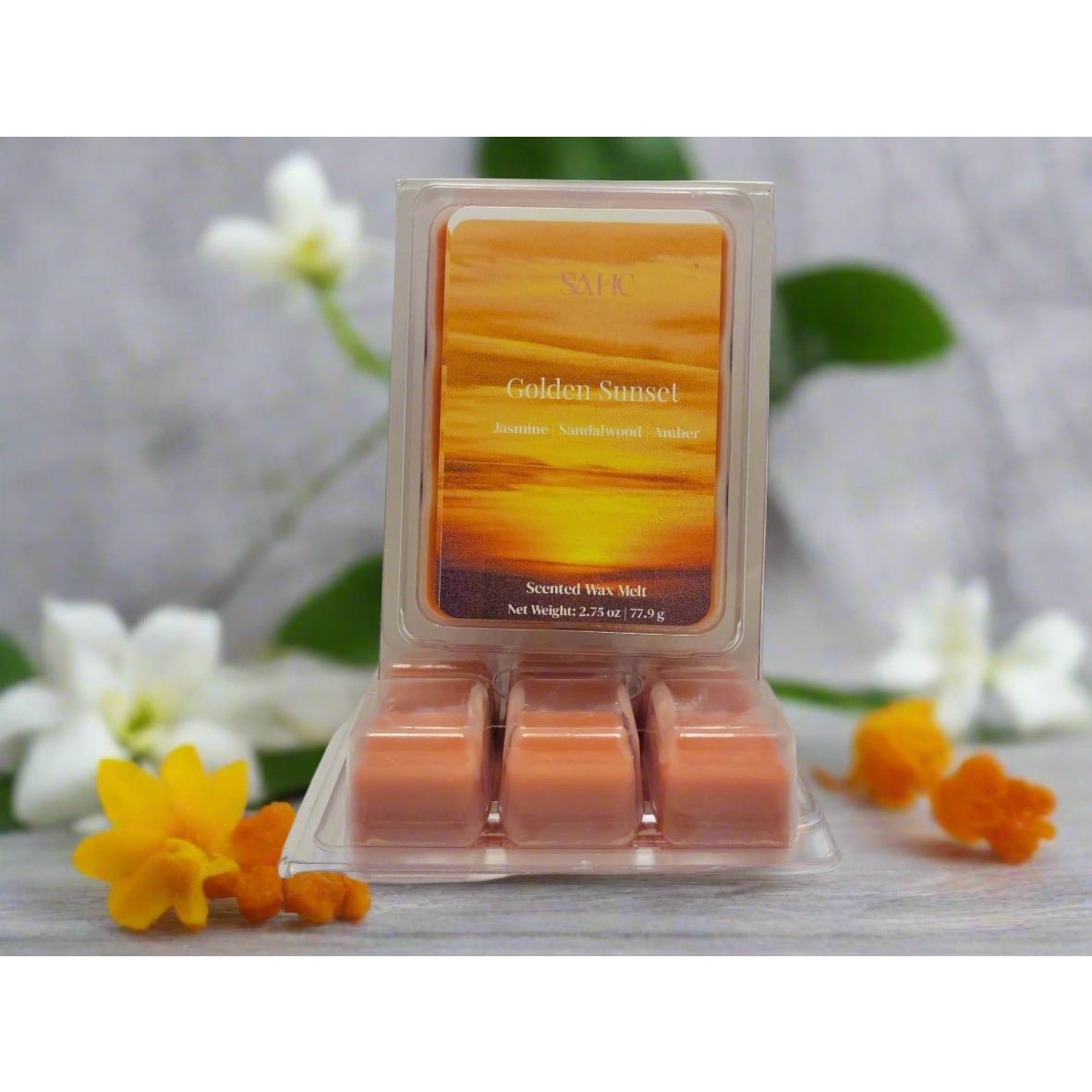 Private Label - Amber and Musk Scented Wax Melts | Pack of 100