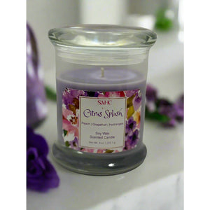 Citrus Splash Scented Soy Candle