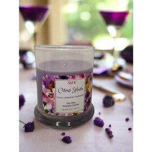 Citrus Splash Scented Soy Candle