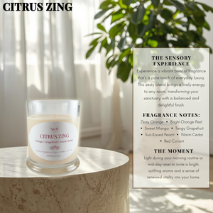 Citrus Zing | Hand-Poured Candle