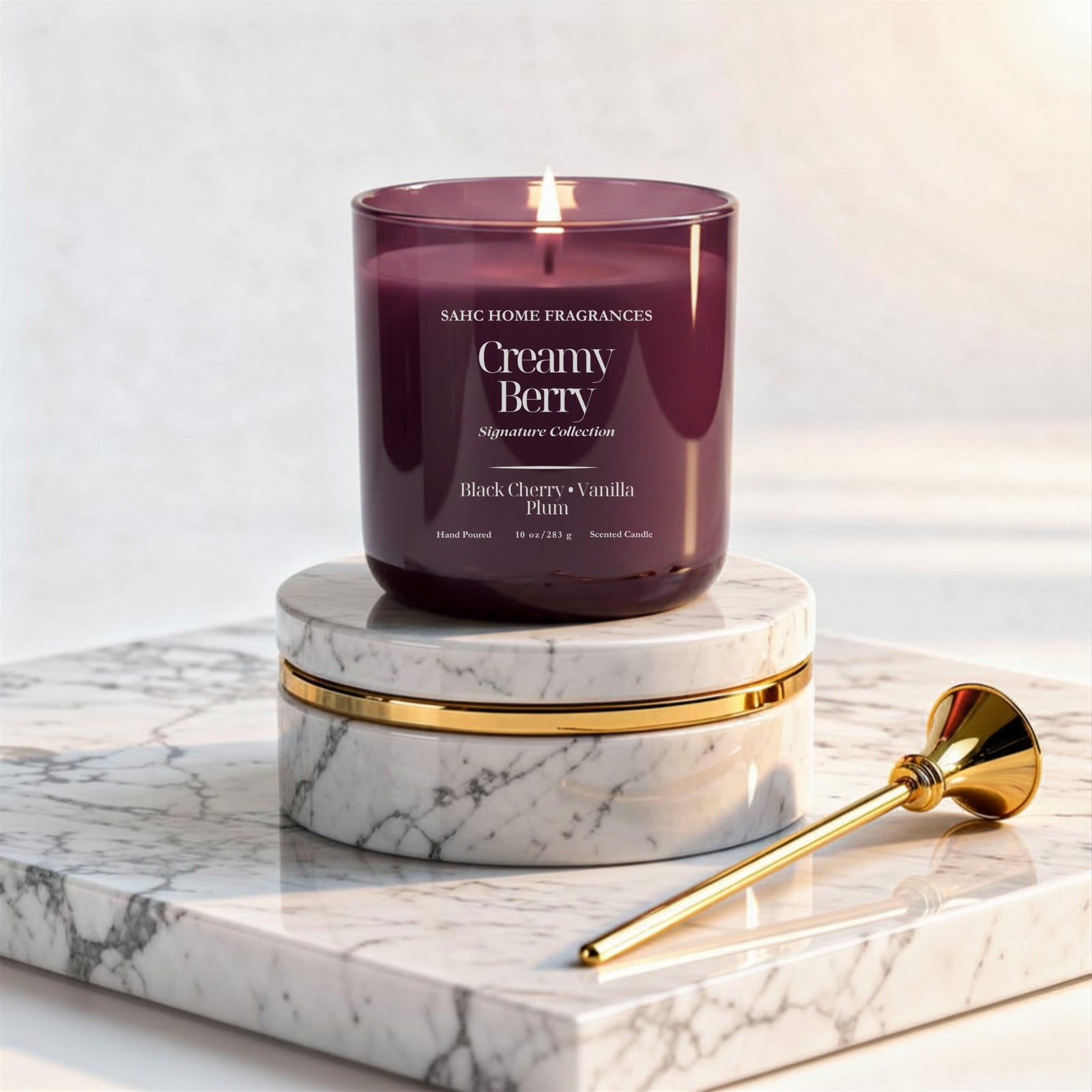 Creamy Berry | Luxury Fragrance Candle