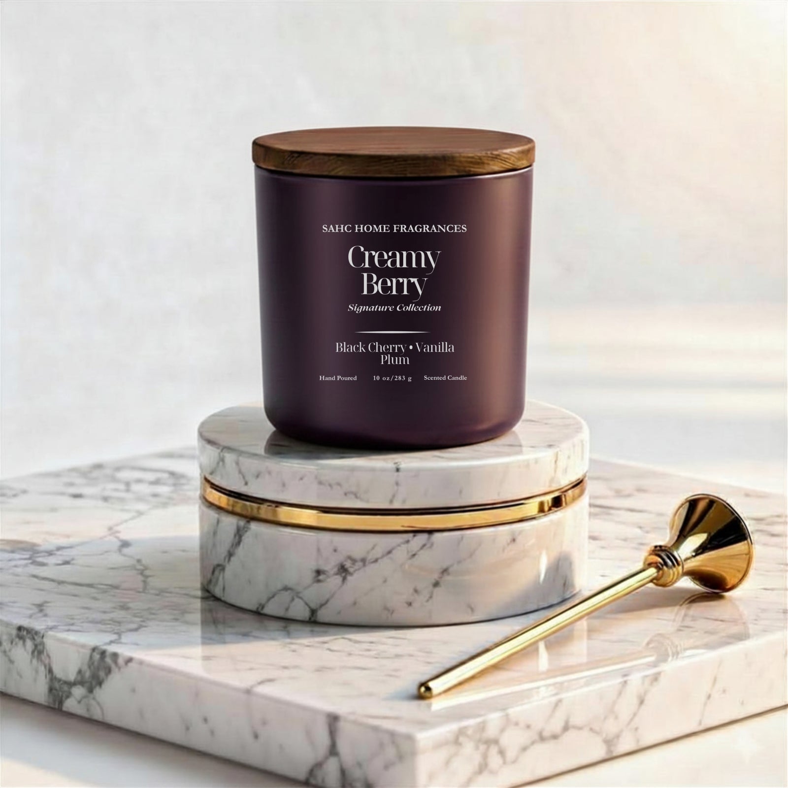 Creamy Berry | Luxury Fragrance Candle