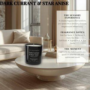Dark Currant & Star Anise | Hand-Poured Candle