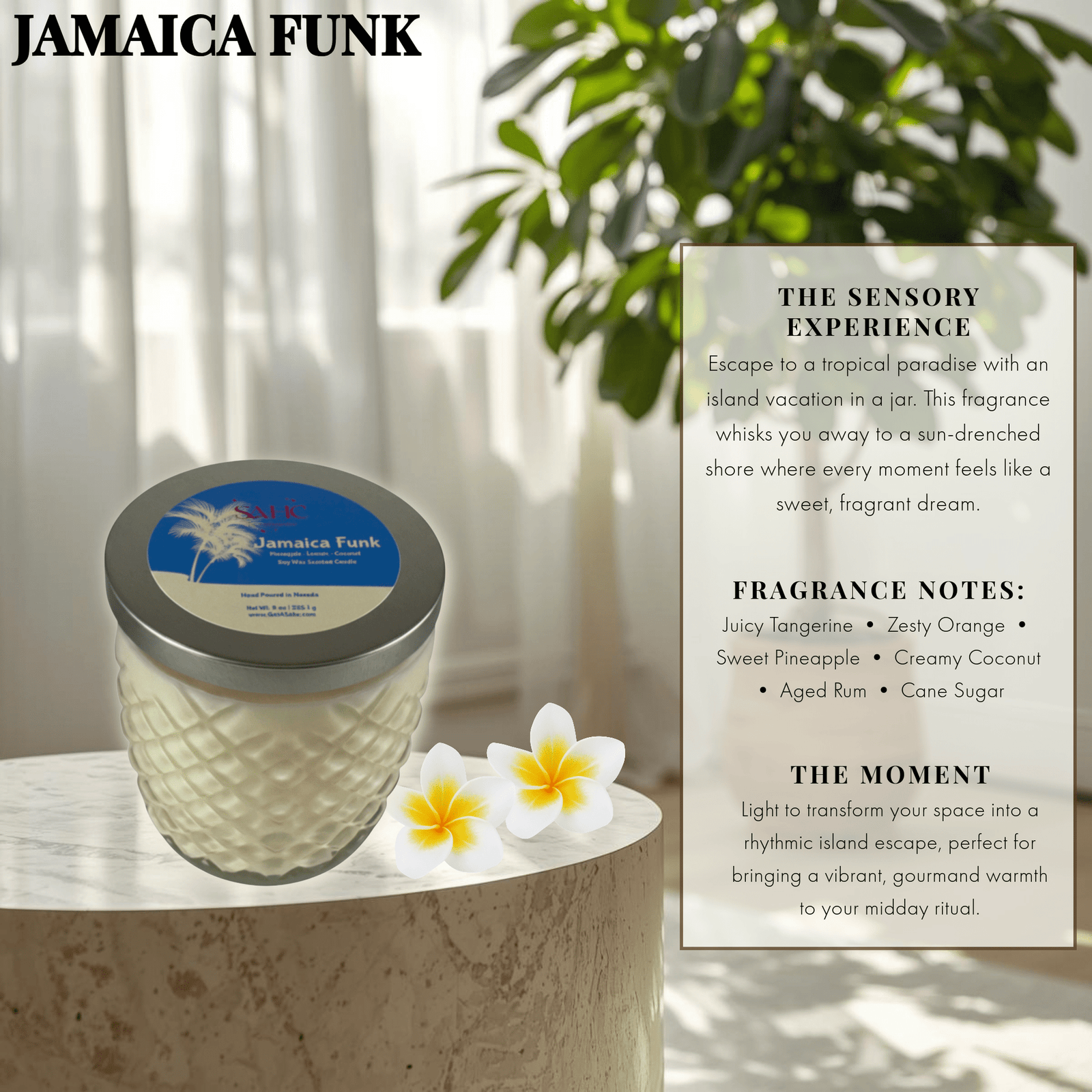 Jamaica Funk Scented Candle