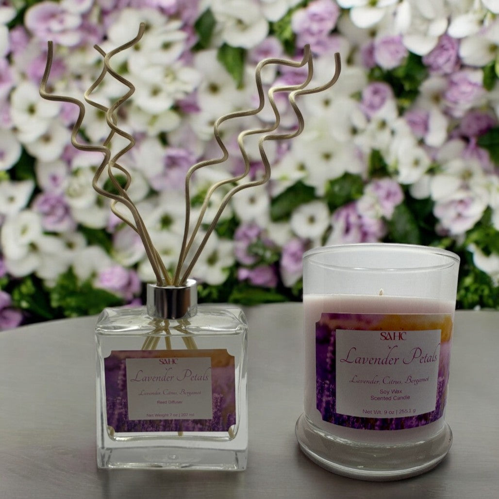 Lavender Petals Reed Diffuser