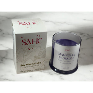 Magnolia Blossom Scented Candle