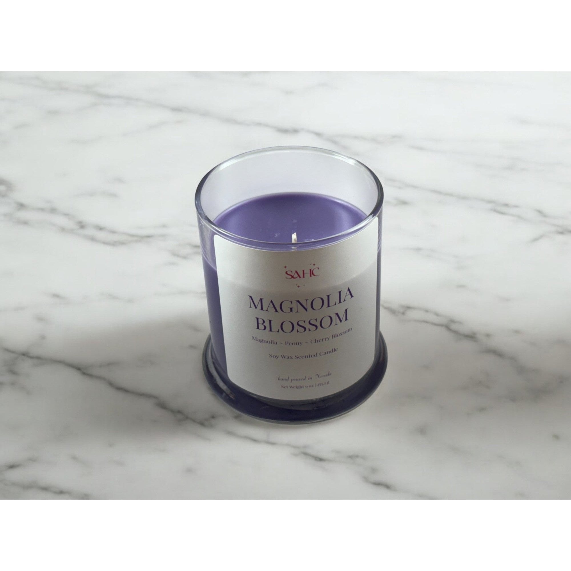Magnolia Blossom Scented Candle