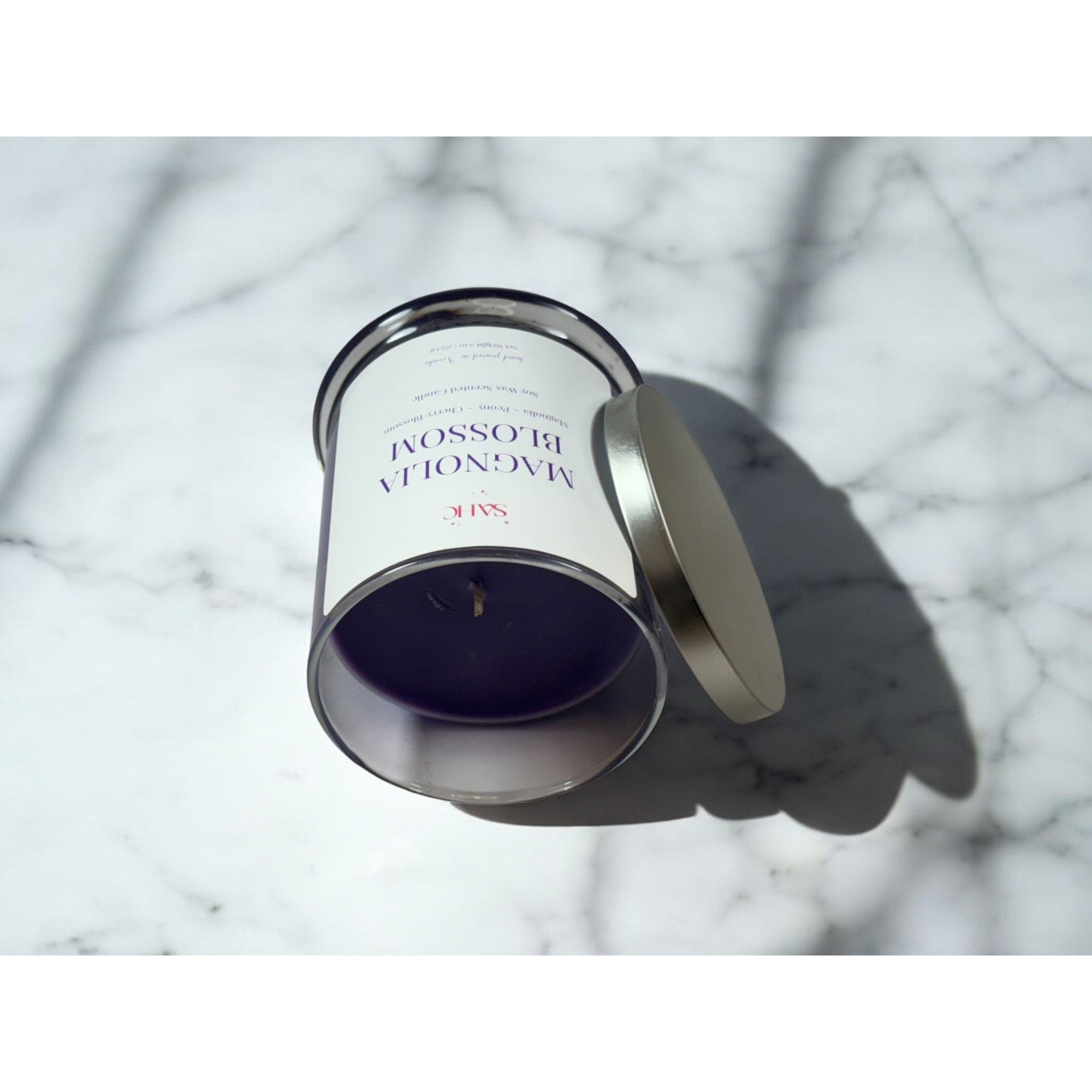 Magnolia Blossom Scented Candle