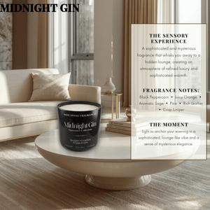 Midnight Gin | Hand-Poured Candle