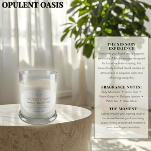 Opulent Oasis | Hand-Poured Candle
