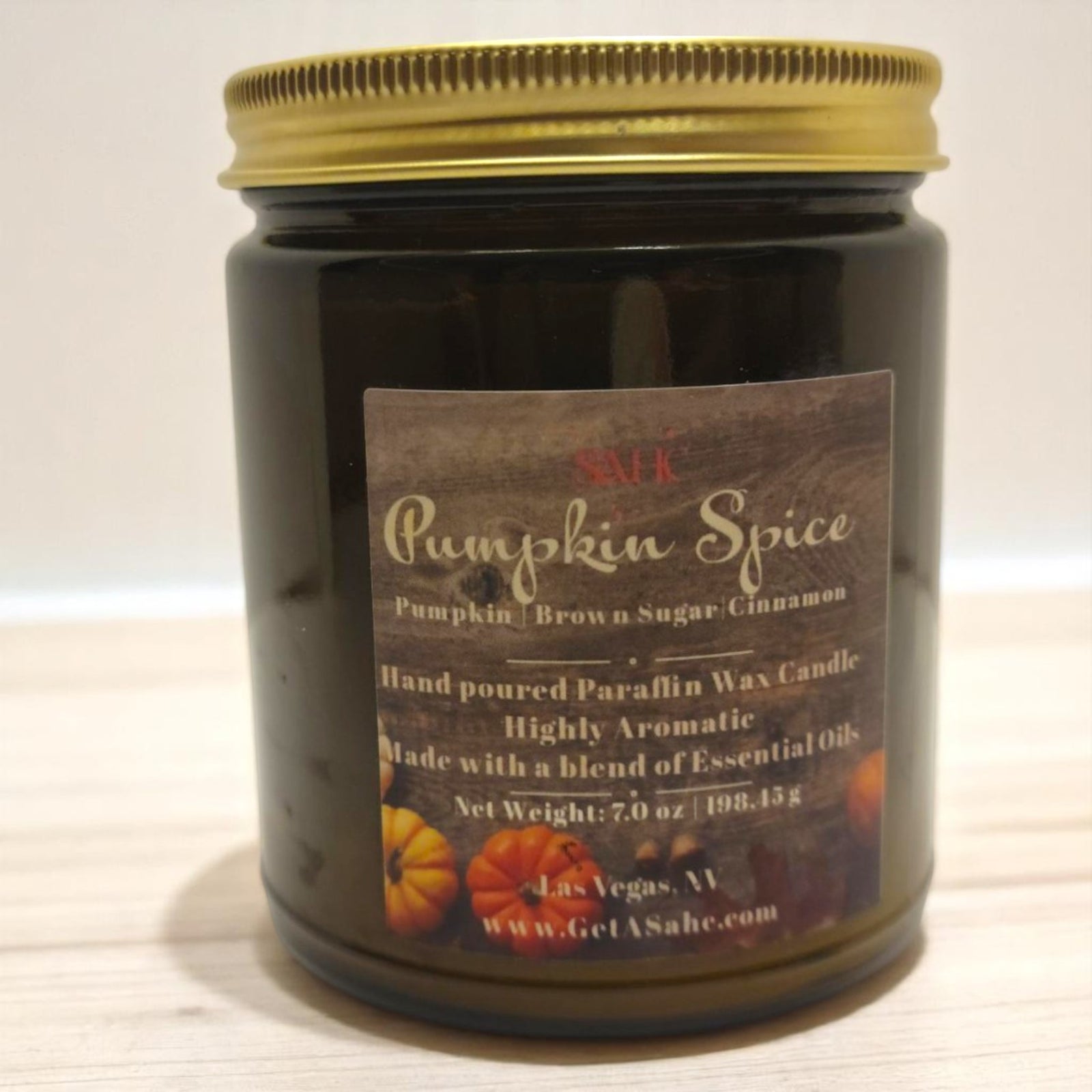 Fall Scented Candle - Pumpkin Spice Cozy Candle for Comfort