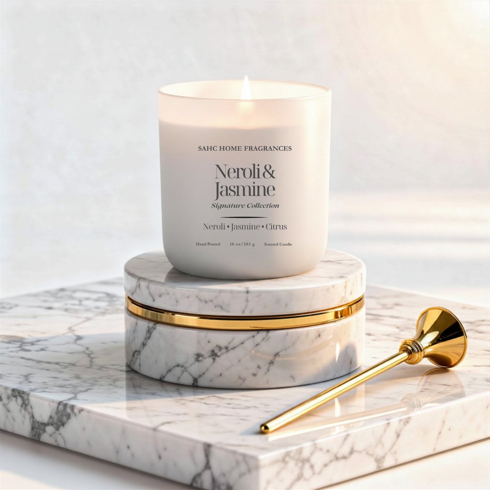 Neroli & Jasmine | Luxury Fragrance Candle