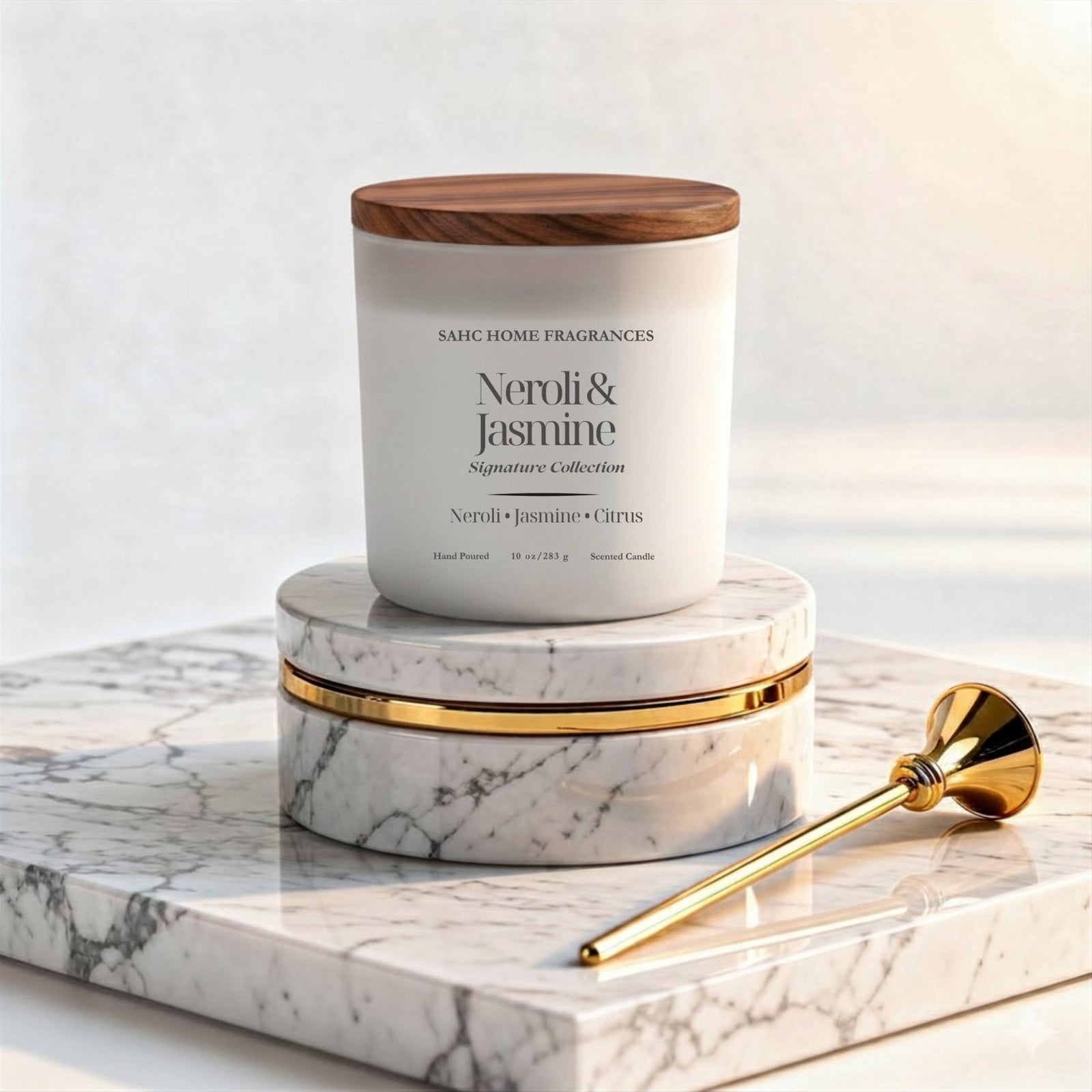 Neroli & Jasmine | Luxury Fragrance Candle