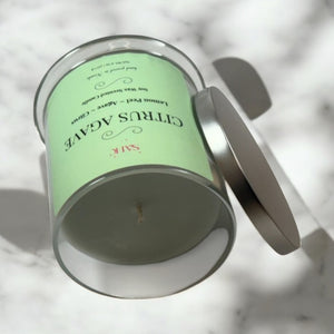 Citrus Agave Scented Soy Candle