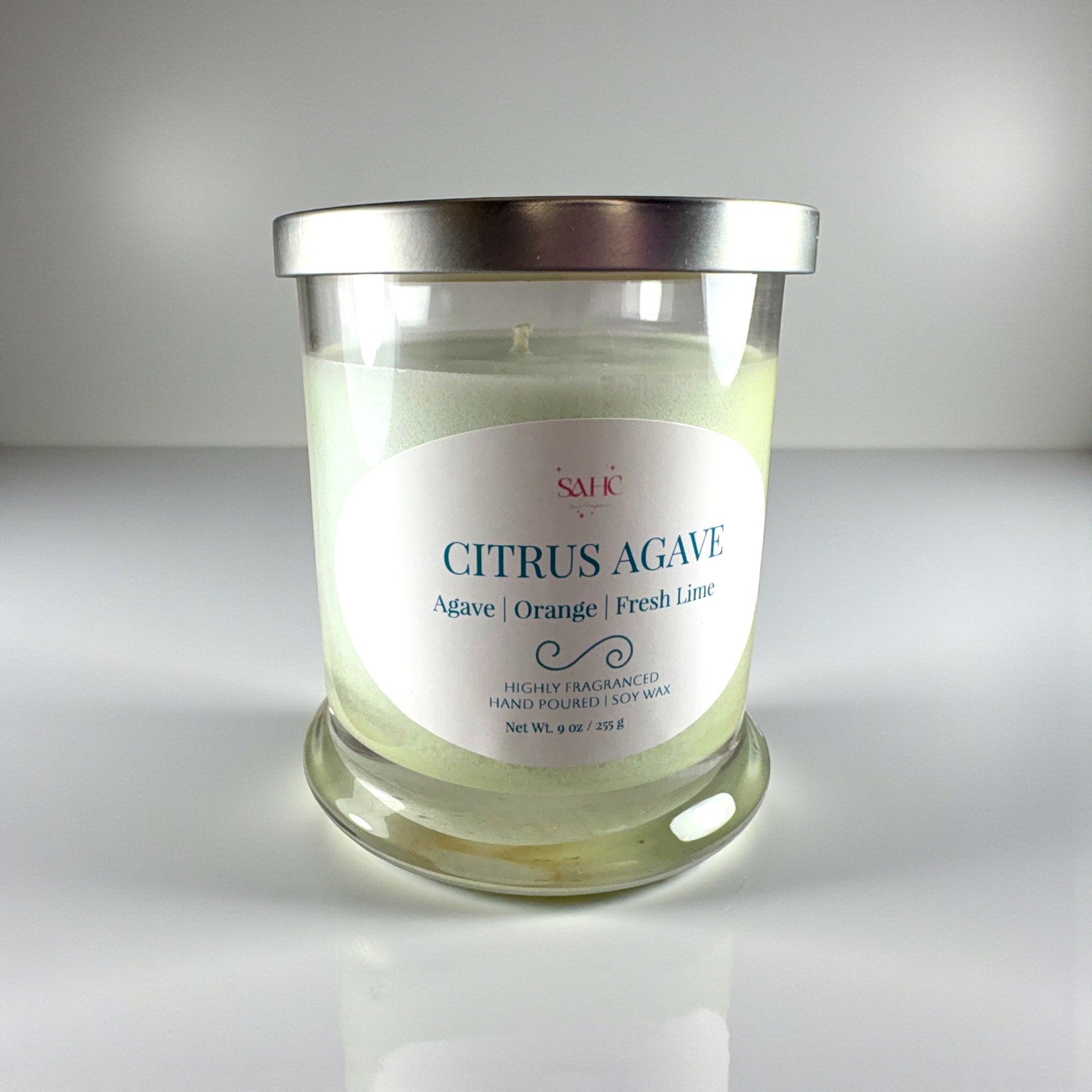 Citrus Agave Scented Soy Candle