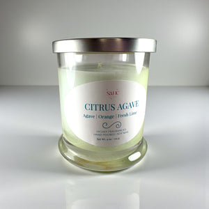 Citrus Agave Scented Soy Candle