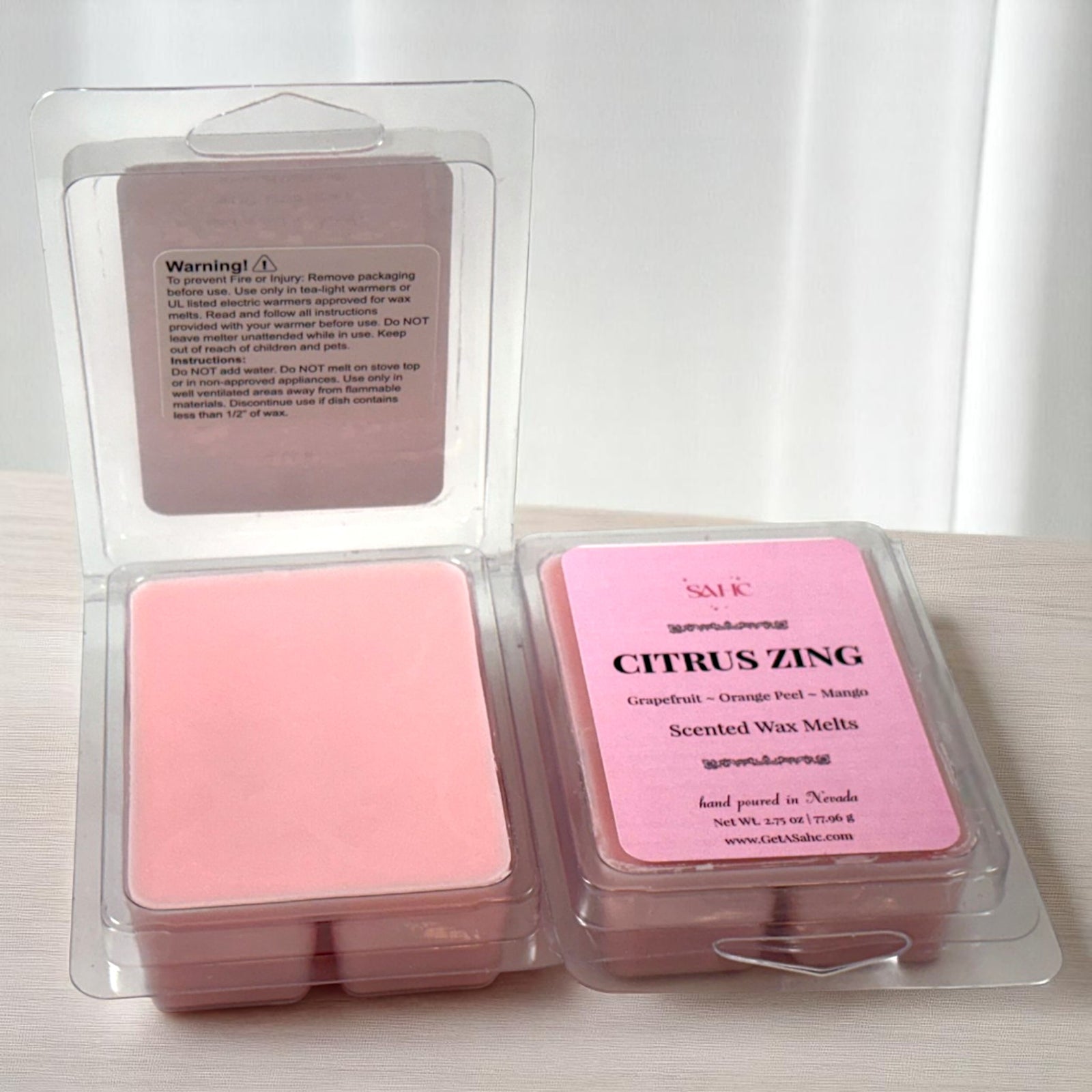 Citrus Zing Scented Wax Melts