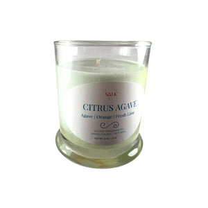Citrus Agave Scented Soy Candle