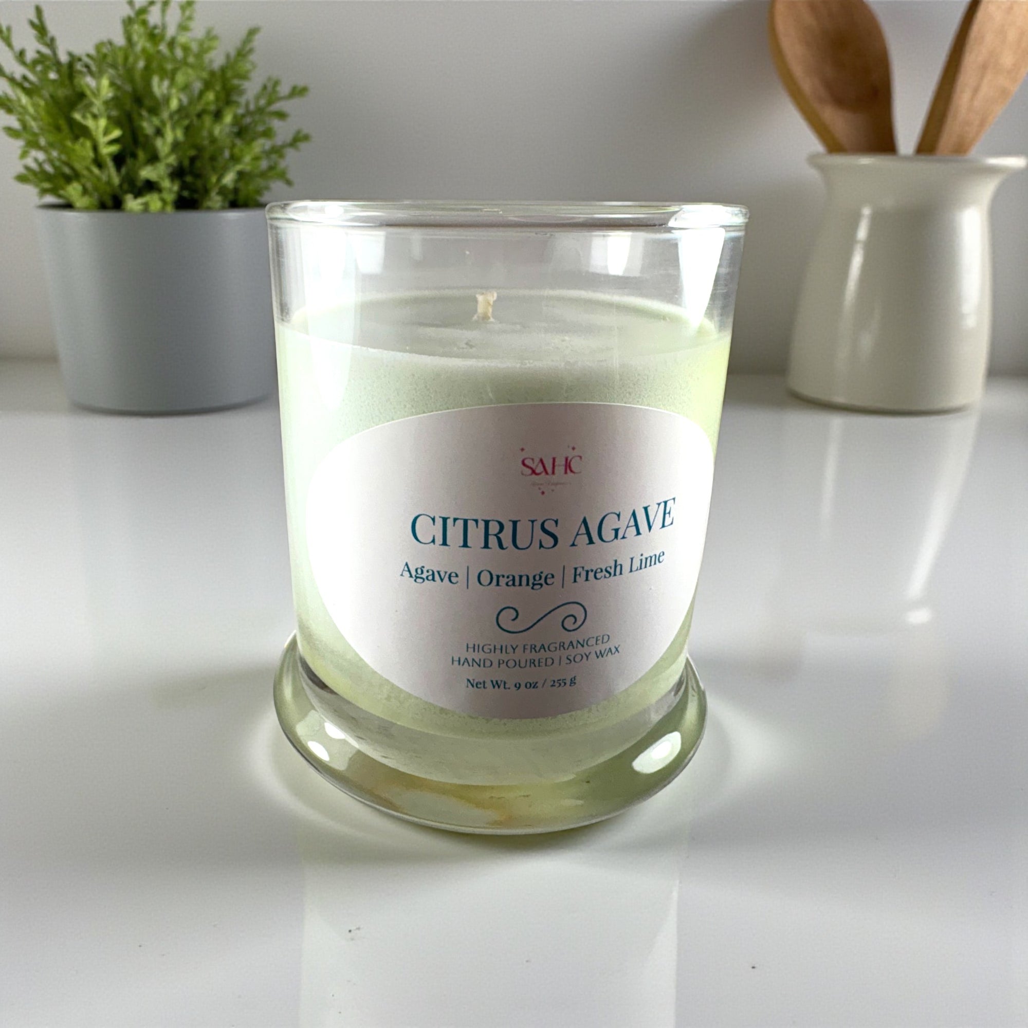 Citrus Agave Scented Soy Candle