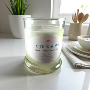 Citrus Agave Scented Soy Candle