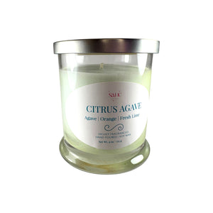 Citrus Agave Scented Soy Candle