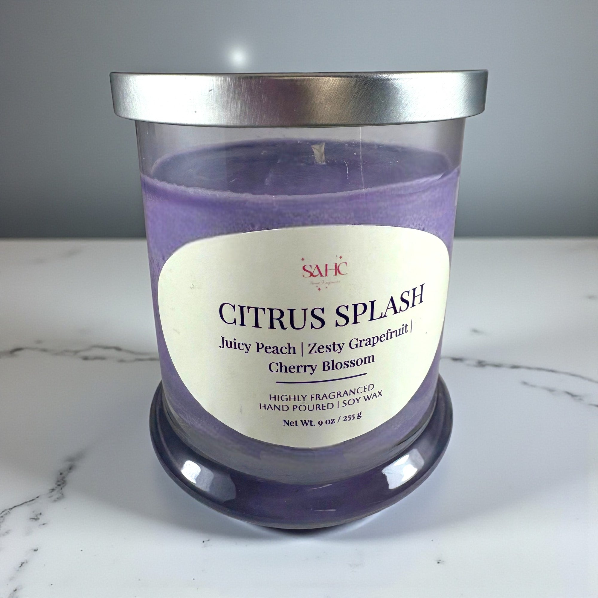Citrus Splash Scented Soy Candle