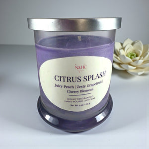 Citrus Splash Scented Soy Candle