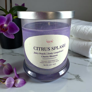 Citrus Splash Scented Soy Candle