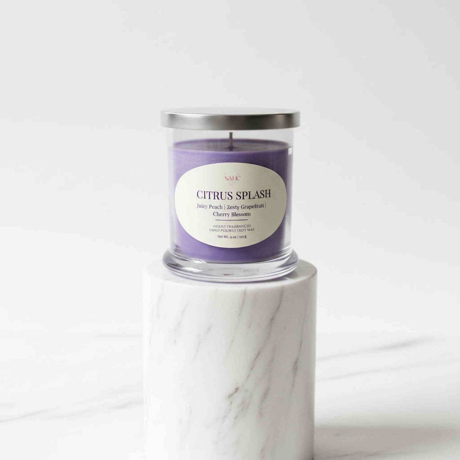 Citrus Splash Scented Soy Candle