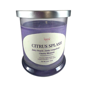 Citrus Splash Scented Soy Candle