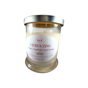 Citrus Zing Scented Soy Candle