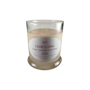 Citrus Zing Scented Soy Candle