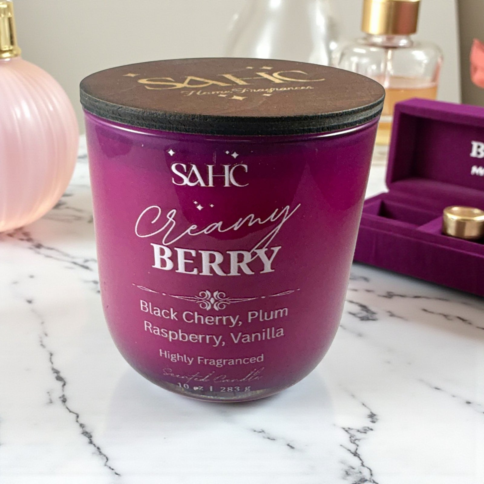 Creamy Berry Scented Candle