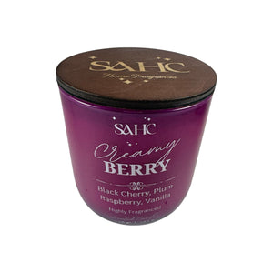 Creamy Berry Scented Candle