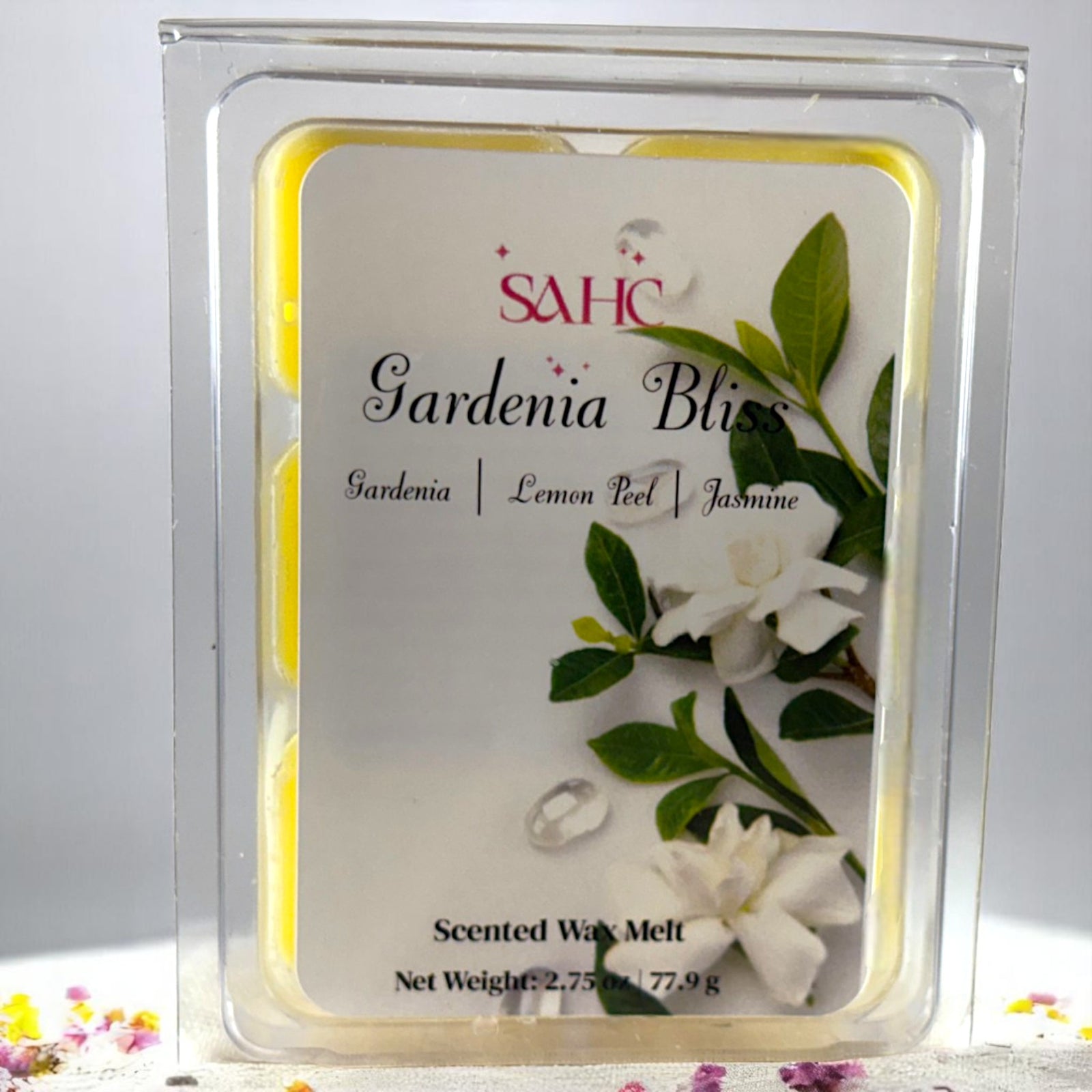 Gardenia and Jasmine Scented Wax Melt