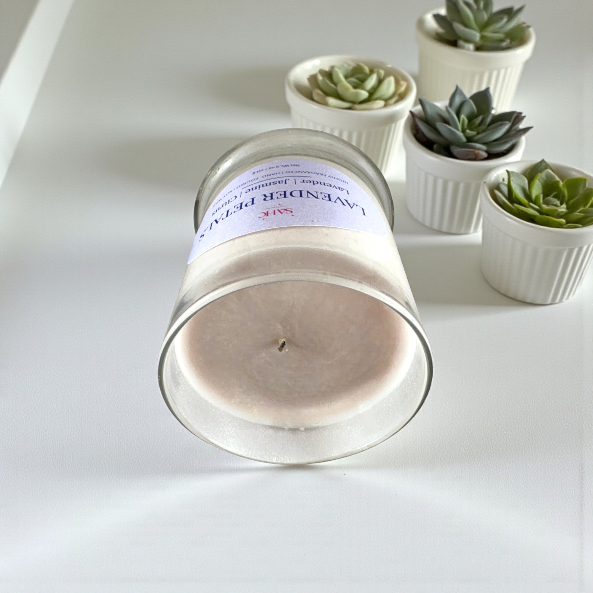 Lavender Petals Scented Soy Candle