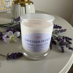 Lavender Petals Scented Soy Candle