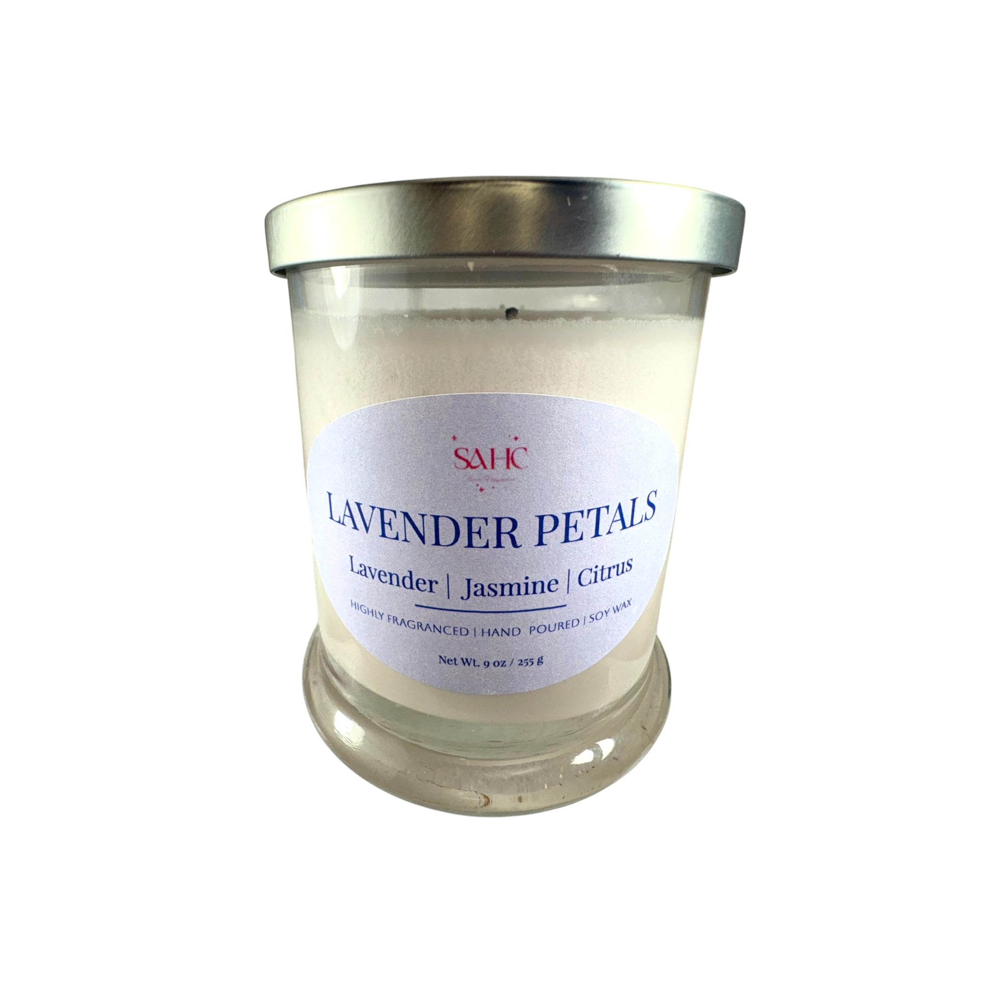 Lavender Petals Scented Soy Candle