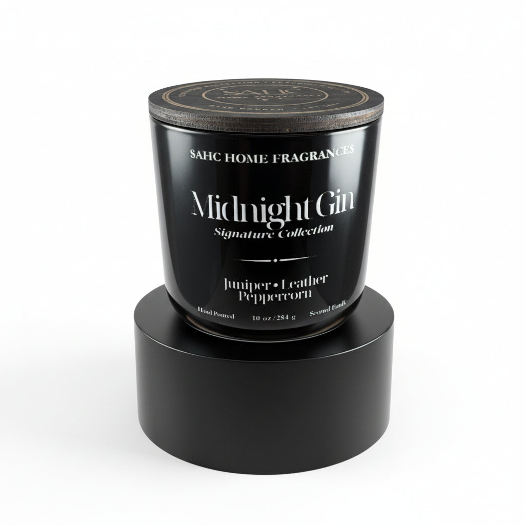 Midnight Gin Hand Poured Candle