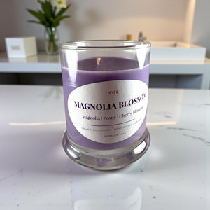 Magnolia Blossom Scented Soy Candle