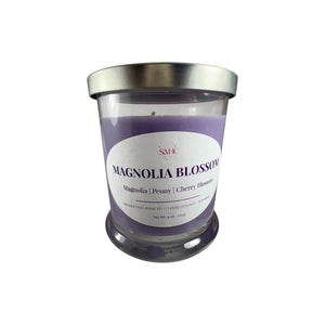 Magnolia Blossom Scented Soy Candle