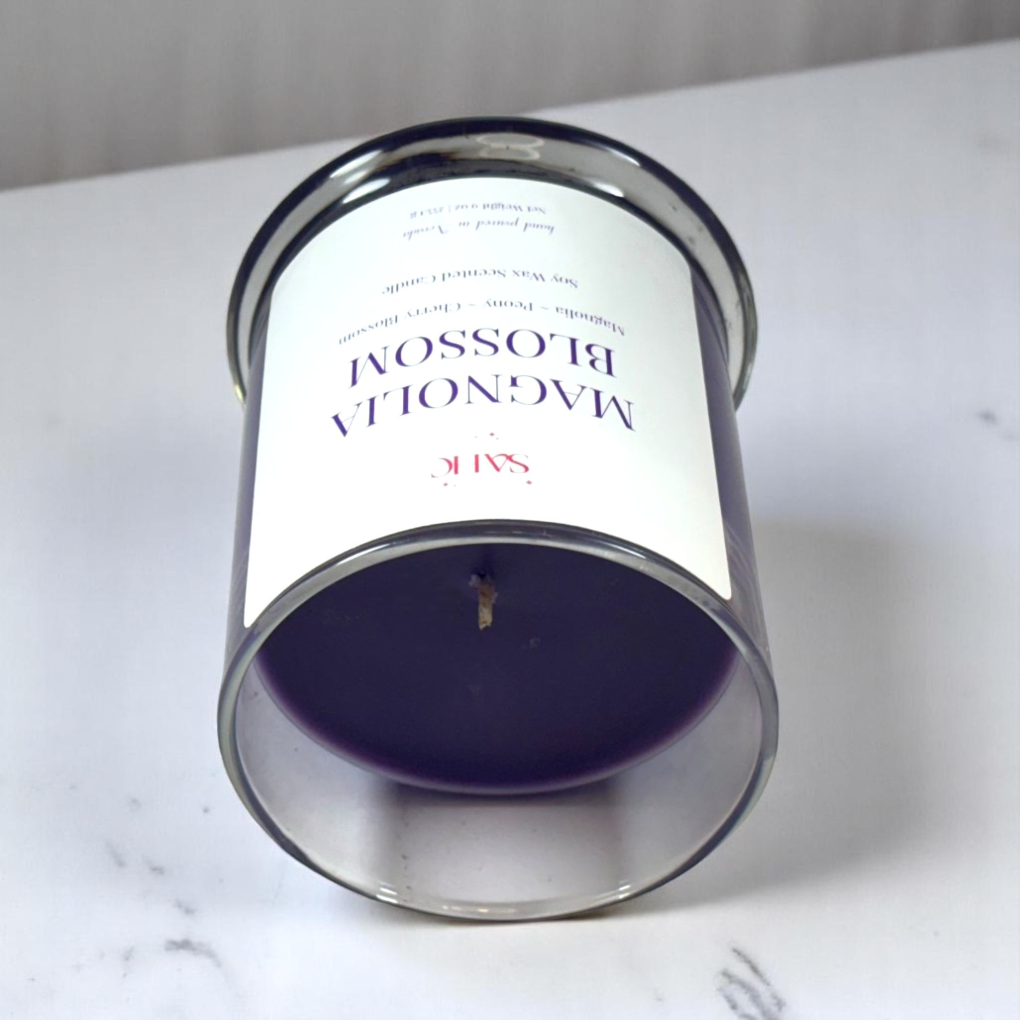 Magnolia Blossom Scented Soy Candle