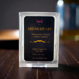 Midnight Gin Wax Melts