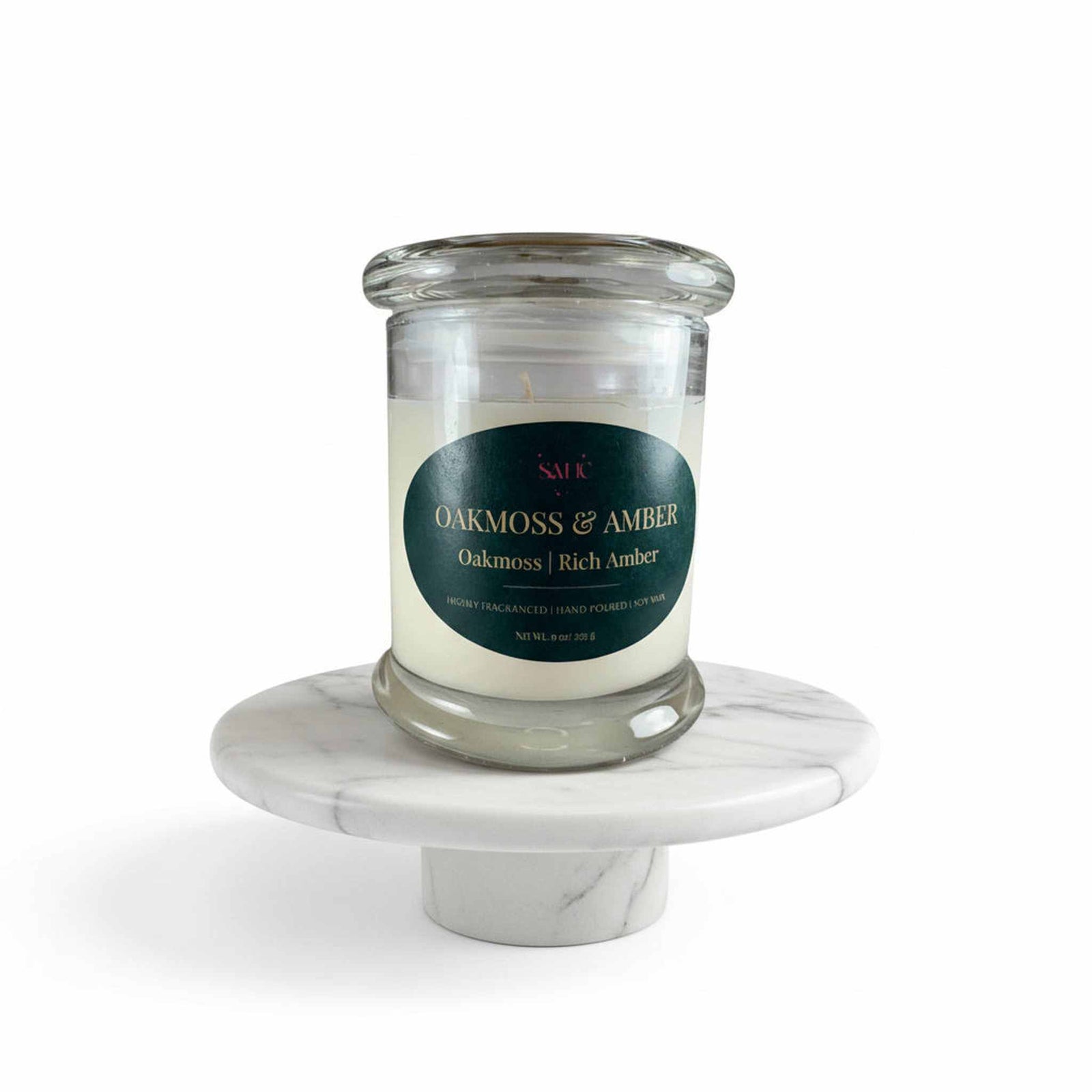 Oakmoss & Amber | Hand-Poured Candle