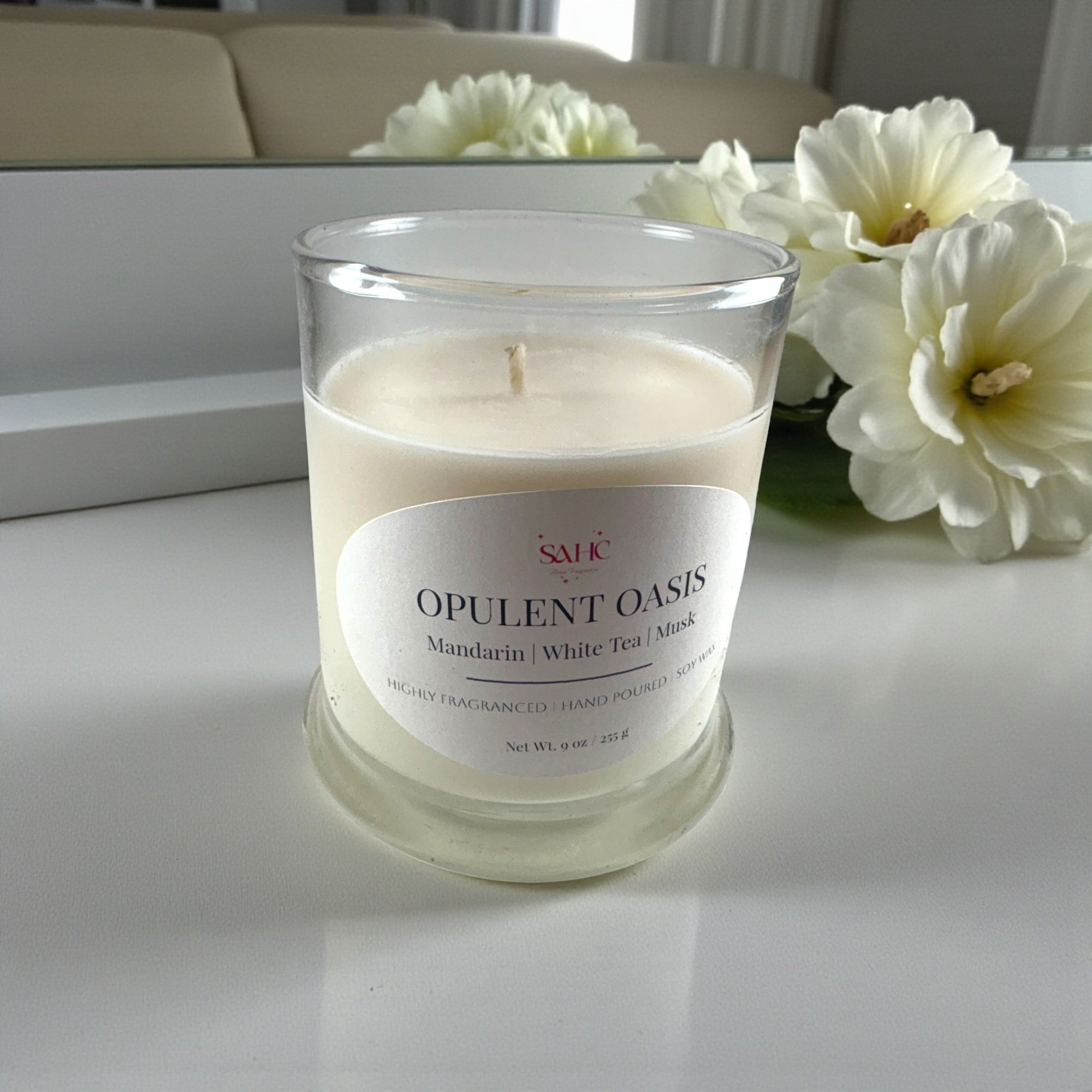 Opulent Oasis Scented Soy Candle