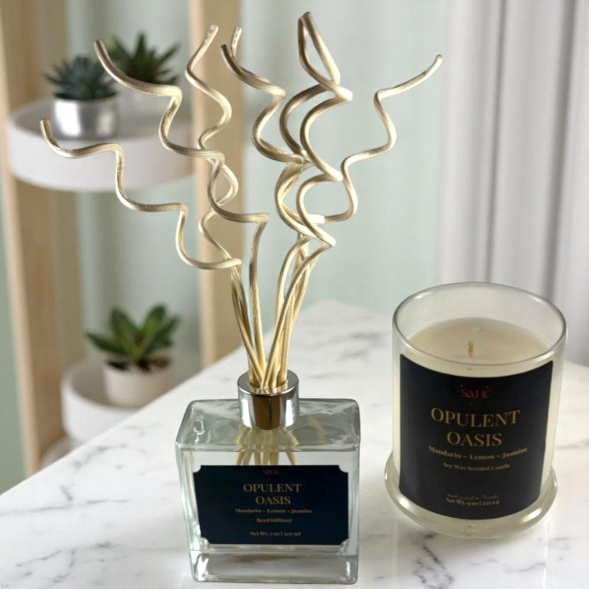 Opulent Oasis Scented Soy Candle