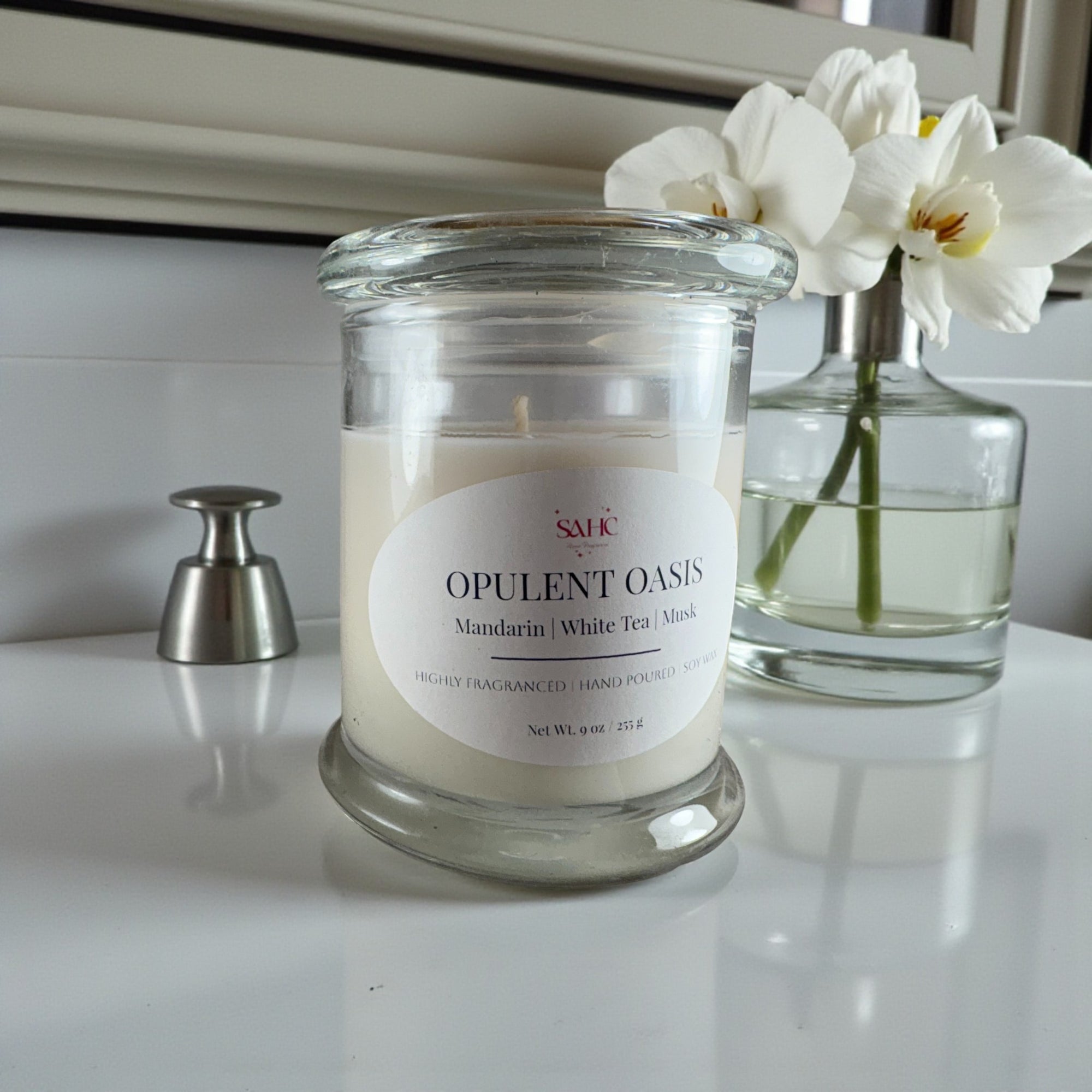 Opulent Oasis Scented Soy Candle