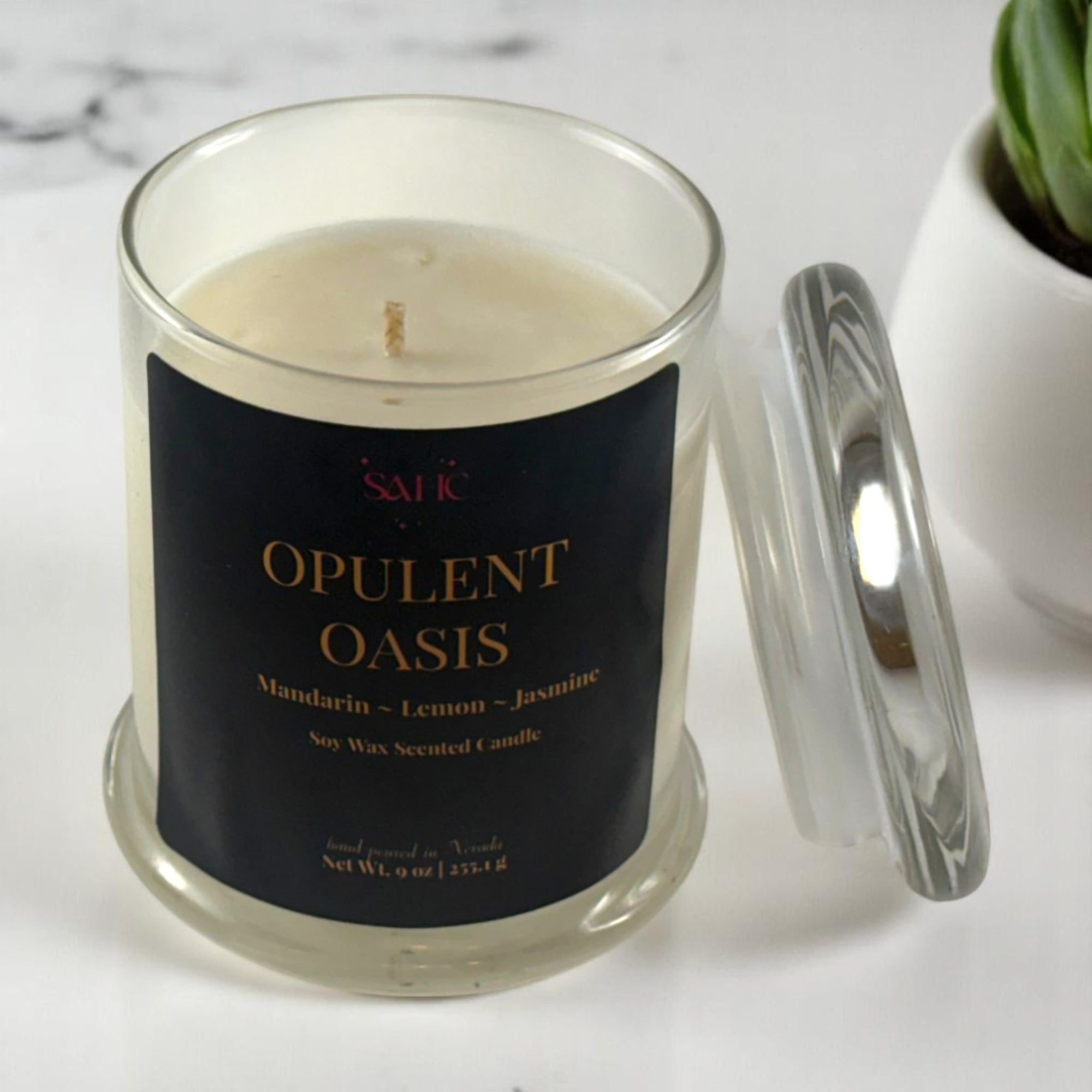 Opulent Oasis Scented Soy Candle